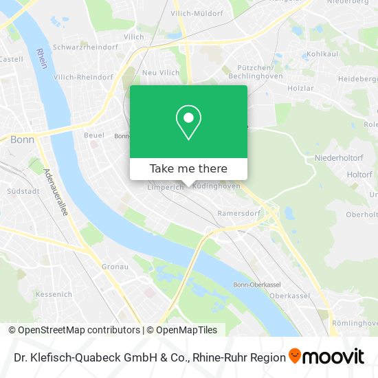 Dr. Klefisch-Quabeck GmbH & Co. map