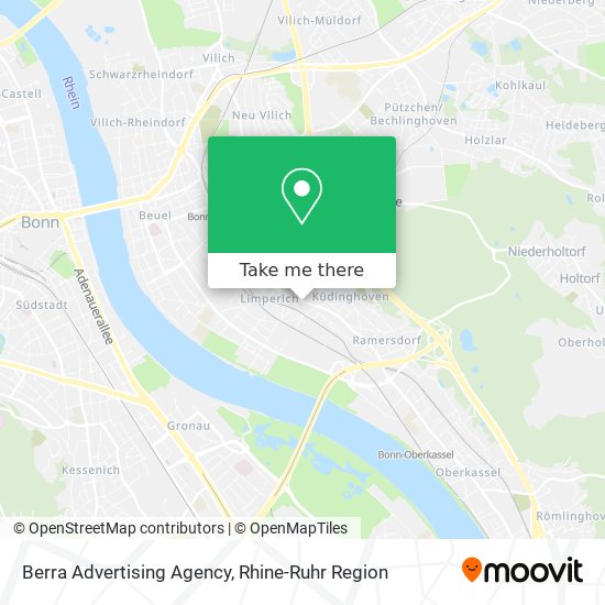 Berra Advertising Agency map