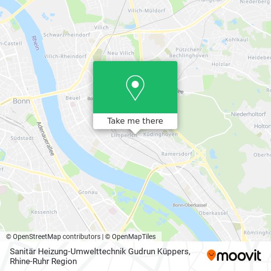 Sanitär Heizung-Umwelttechnik Gudrun Küppers map