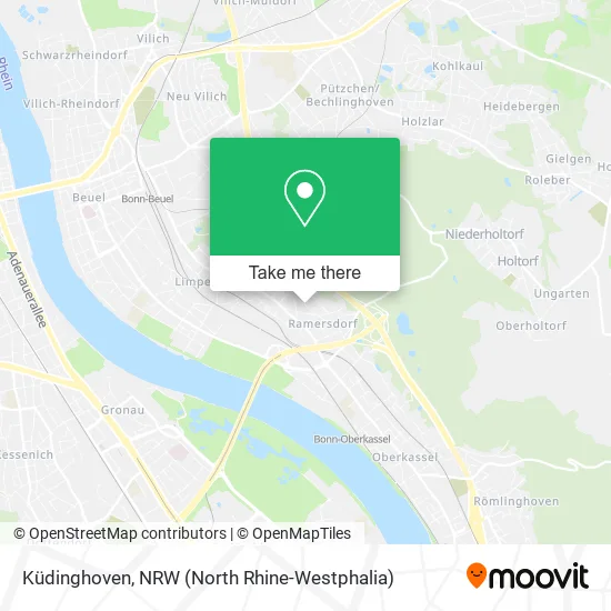 Карта Küdinghoven