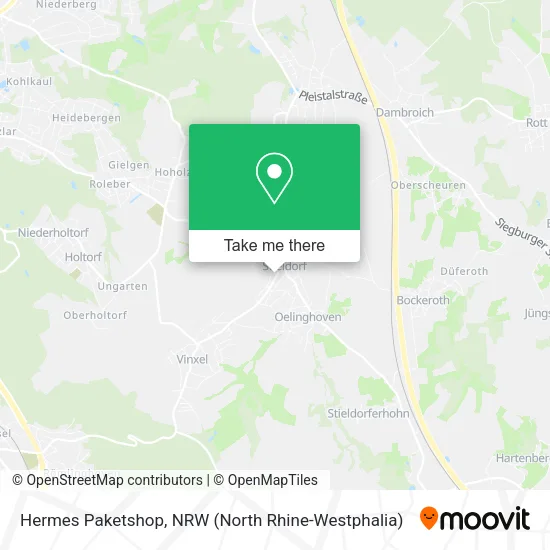 Карта Hermes Paketshop