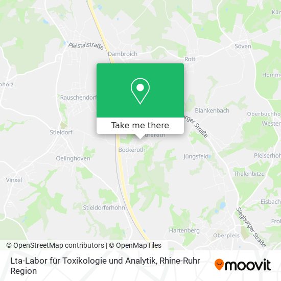 Lta-Labor für Toxikologie und Analytik map