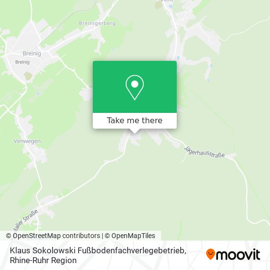 Klaus Sokolowski Fußbodenfachverlegebetrieb map