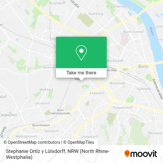 Stephanie Ortiz y Lülsdorff map