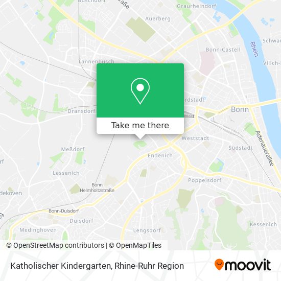 Katholischer Kindergarten map