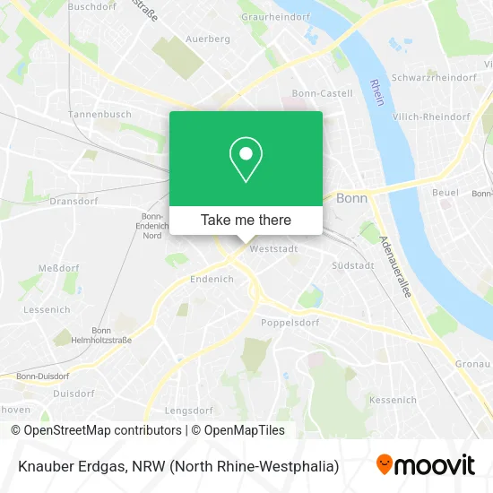 Карта Knauber Erdgas