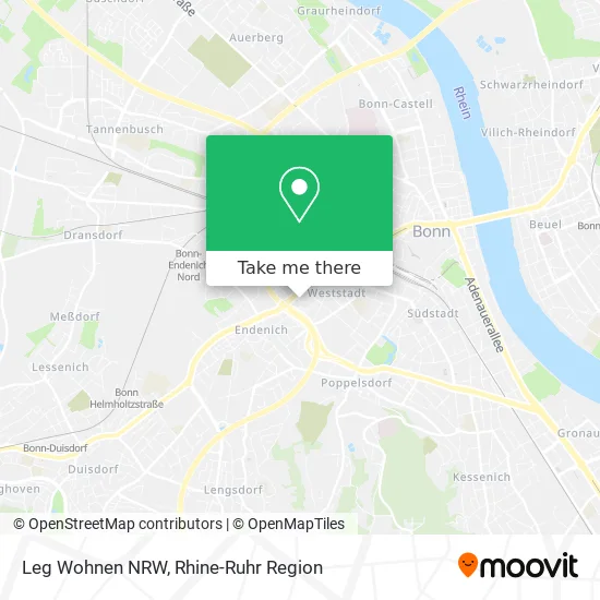 Карта Leg Wohnen NRW