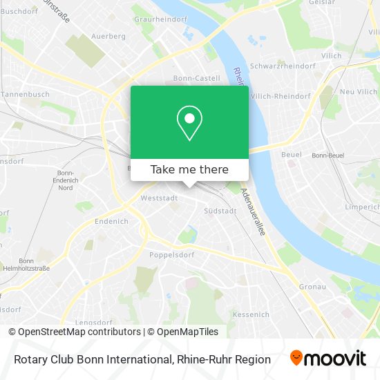 Rotary Club Bonn International map