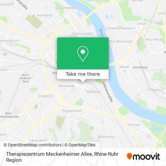 Therapiezentrum Meckenheimer Allee map