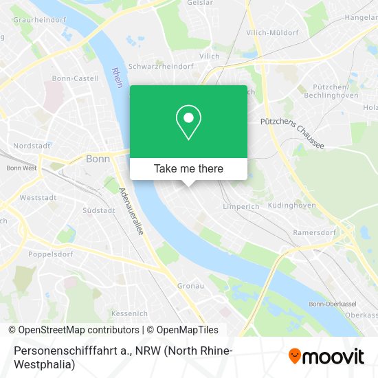 Карта Personenschifffahrt a.