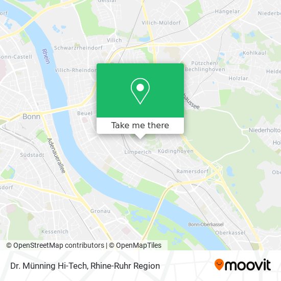 Dr. Münning Hi-Tech map
