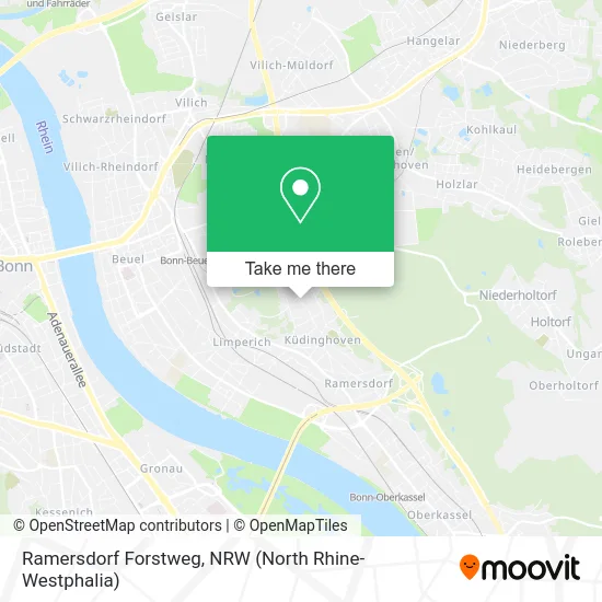 Ramersdorf Forstweg map