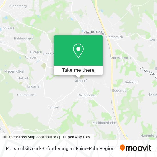 Rollstuhlsitzend-Beförderungen map