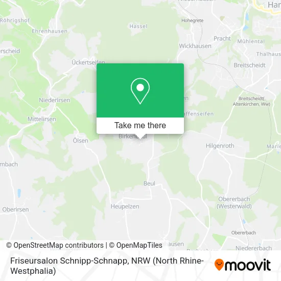 Карта Friseursalon Schnipp-Schnapp