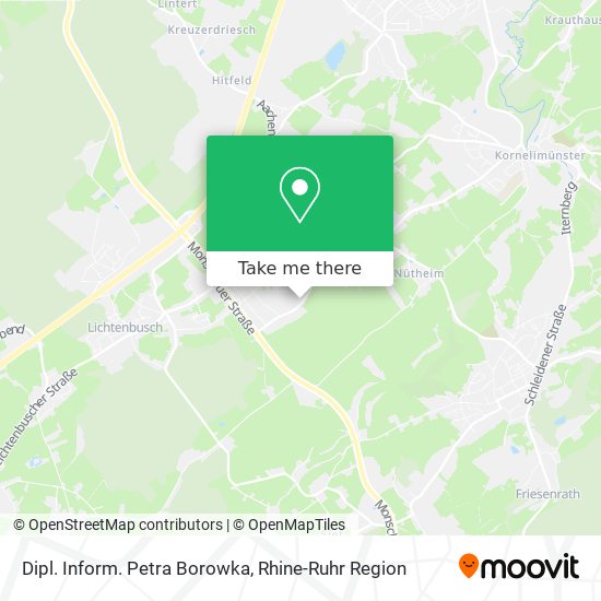 Dipl. Inform. Petra Borowka map