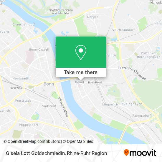Gisela Lott Goldschmiedin map