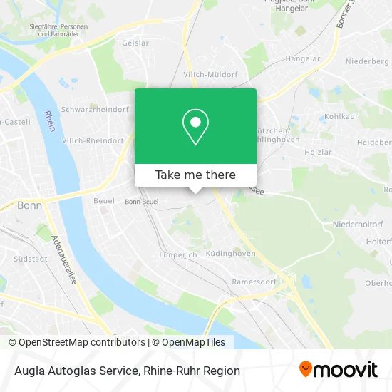 Карта Augla Autoglas Service