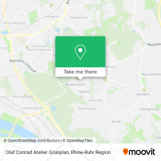 Olaf Conrad Atelier Grünplan map