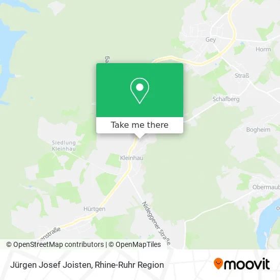 Карта Jürgen Josef Joisten