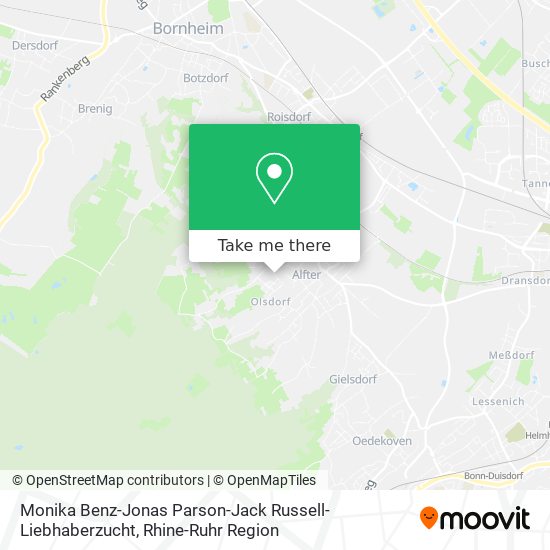 Monika Benz-Jonas Parson-Jack Russell-Liebhaberzucht map