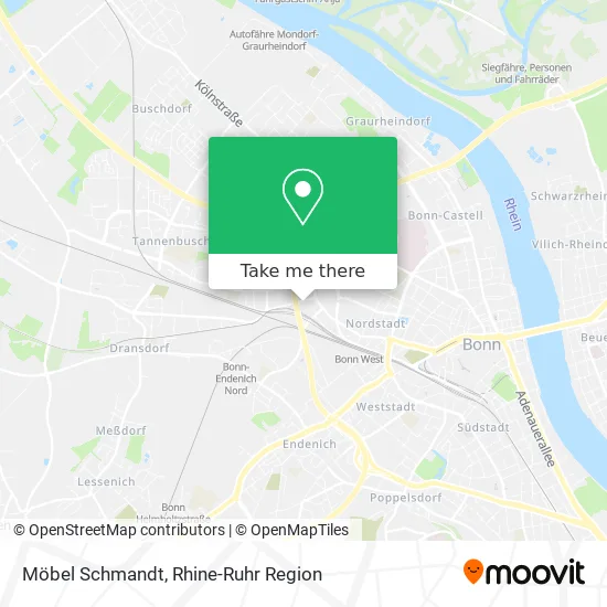 Карта Möbel Schmandt