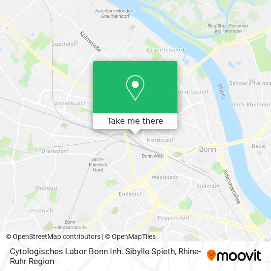 Карта Cytologisches Labor Bonn Inh. Sibylle Spieth