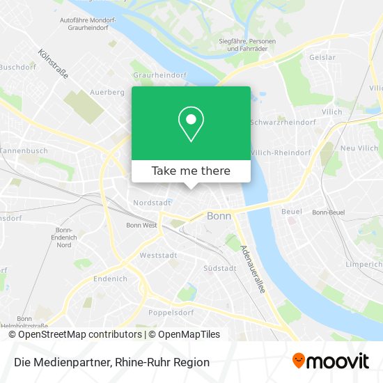 Die Medienpartner map