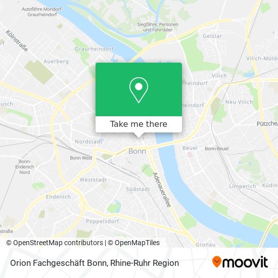 Orion Fachgeschäft Bonn map