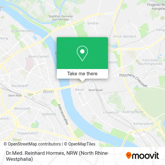 Dr.Med. Reinhard Hormes map