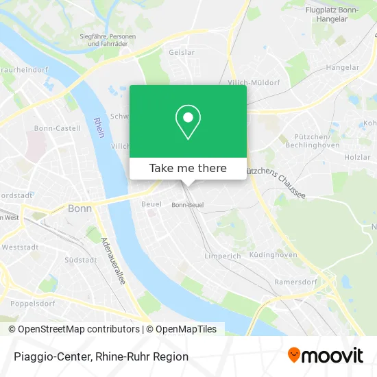 Карта Piaggio-Center