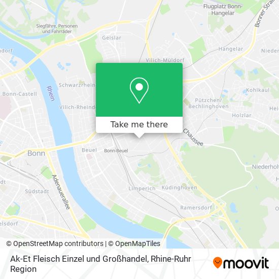 Ak-Et Fleisch Einzel und Großhandel map