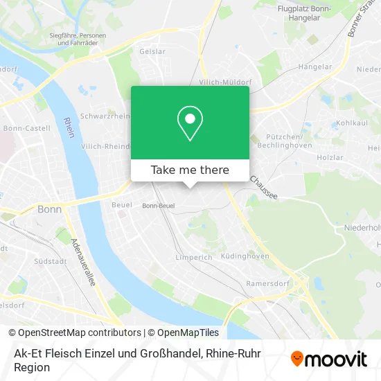 Карта Ak-Et Fleisch Einzel und Großhandel