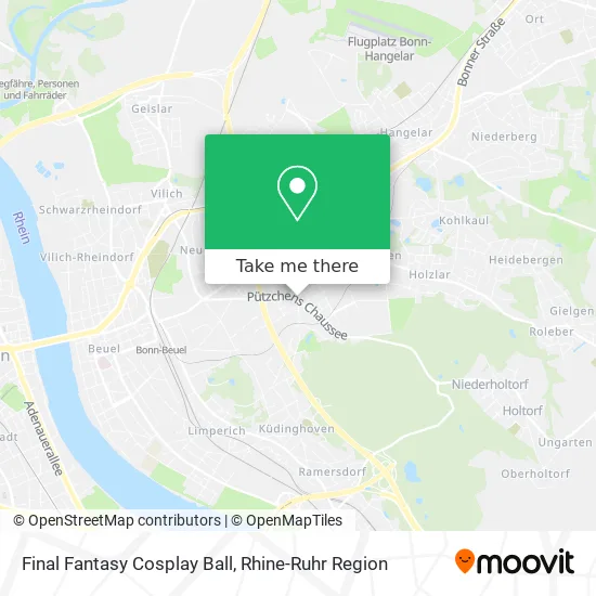 Карта Final Fantasy Cosplay Ball