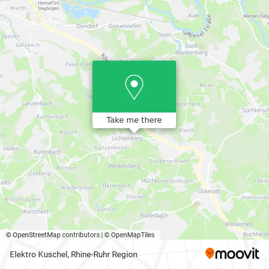Карта Elektro Kuschel