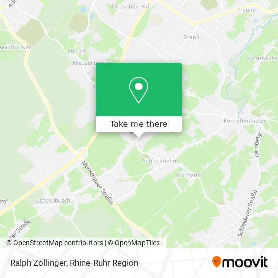 Ralph Zollinger map