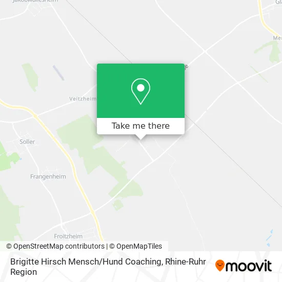 Brigitte Hirsch Mensch / Hund Coaching map