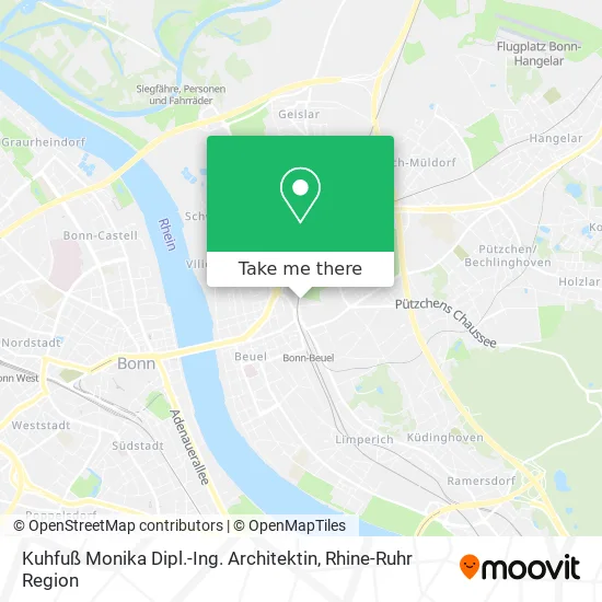 Карта Kuhfuß Monika Dipl.-Ing. Architektin