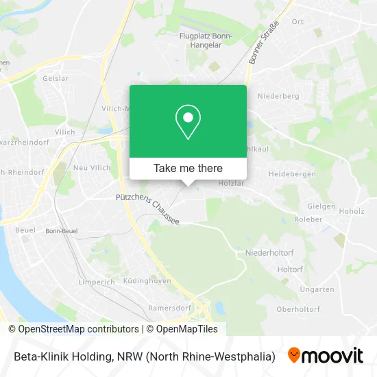 Карта Beta-Klinik Holding