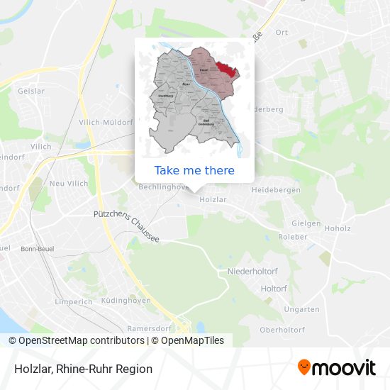 Holzlar map