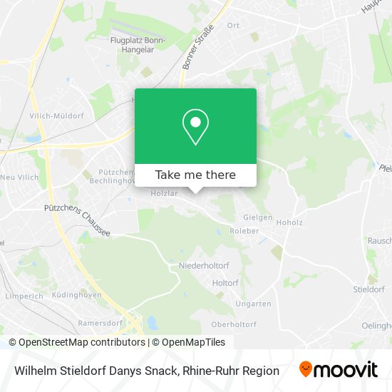 Wilhelm Stieldorf Danys Snack map