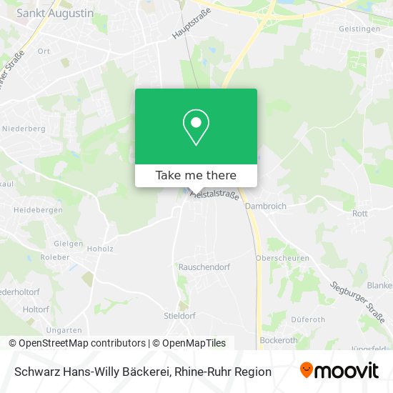 Schwarz Hans-Willy Bäckerei map
