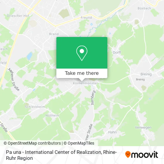 Карта Pa una - International Center of Realization