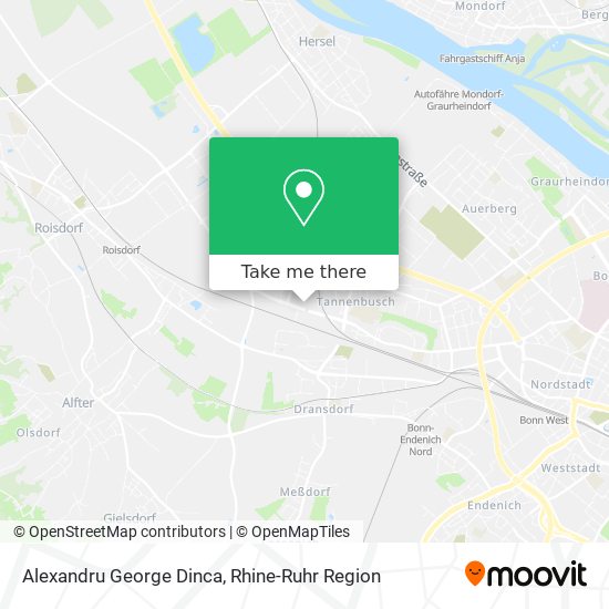 Alexandru George Dinca map