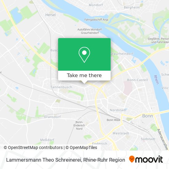 Lammersmann Theo Schreinerei map