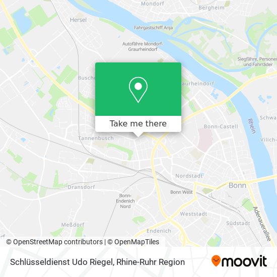 Schlüsseldienst Udo Riegel map