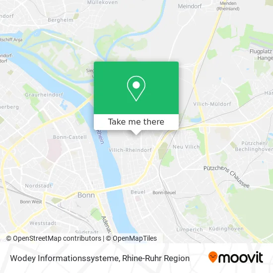 Карта Wodey Informationssysteme