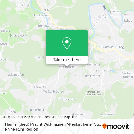 Hamm (Sieg) Pracht Wickhausen Altenkirchener Str. map