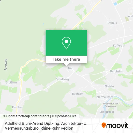 Карта Adelheid Blum-Arend Dipl.-Ing. Architektur- U. Vermessungsbüro