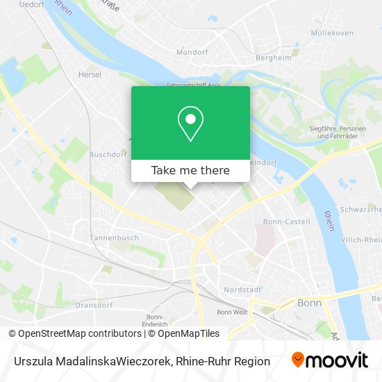 Urszula MadalinskaWieczorek map