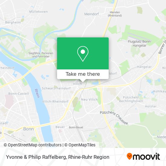 Yvonne & Philip Raffelberg map